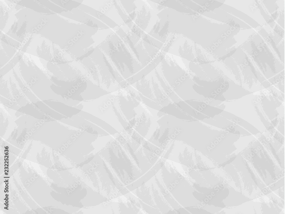 Plakat Vector Seamless Grunge Pattern, Rough Light Gray Background.