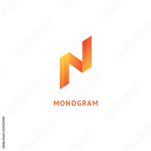 Monogram design elements, graceful template. Calligraphic elegant logo design. N logo line art monogram. Letter N on a white background. Letter N vector logo. Business sign, identity, label, badge. Free Download Monogram design elements, graceful template. Calligraphic elegant logo design. N logo line art monogram. Letter N on a white background. Letter N vector logo. Business sign, identity, label, badge. - GFXLoad