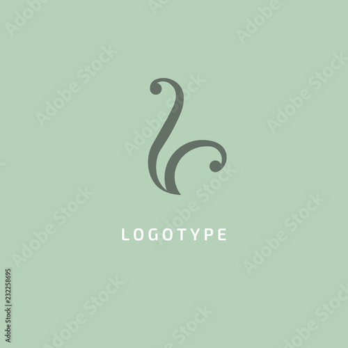 Monogram design elements, graceful template. Calligraphic elegant logo design. V logo line art monogram. Letter V on a dark background. Letter V vector logo. Business sign, identity, label, badge.