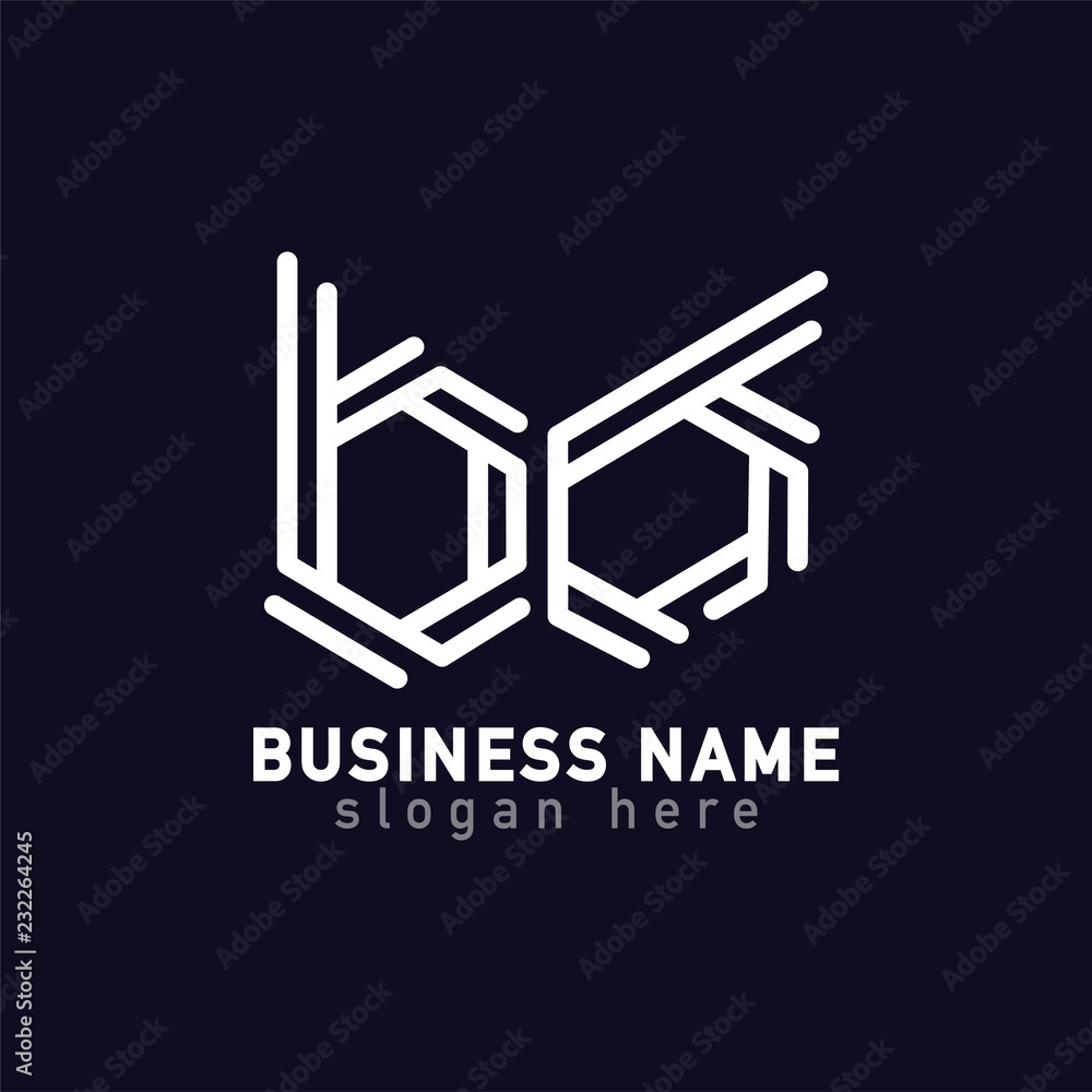 BB Initial letter logo vector template BB Initial letter logo vector template