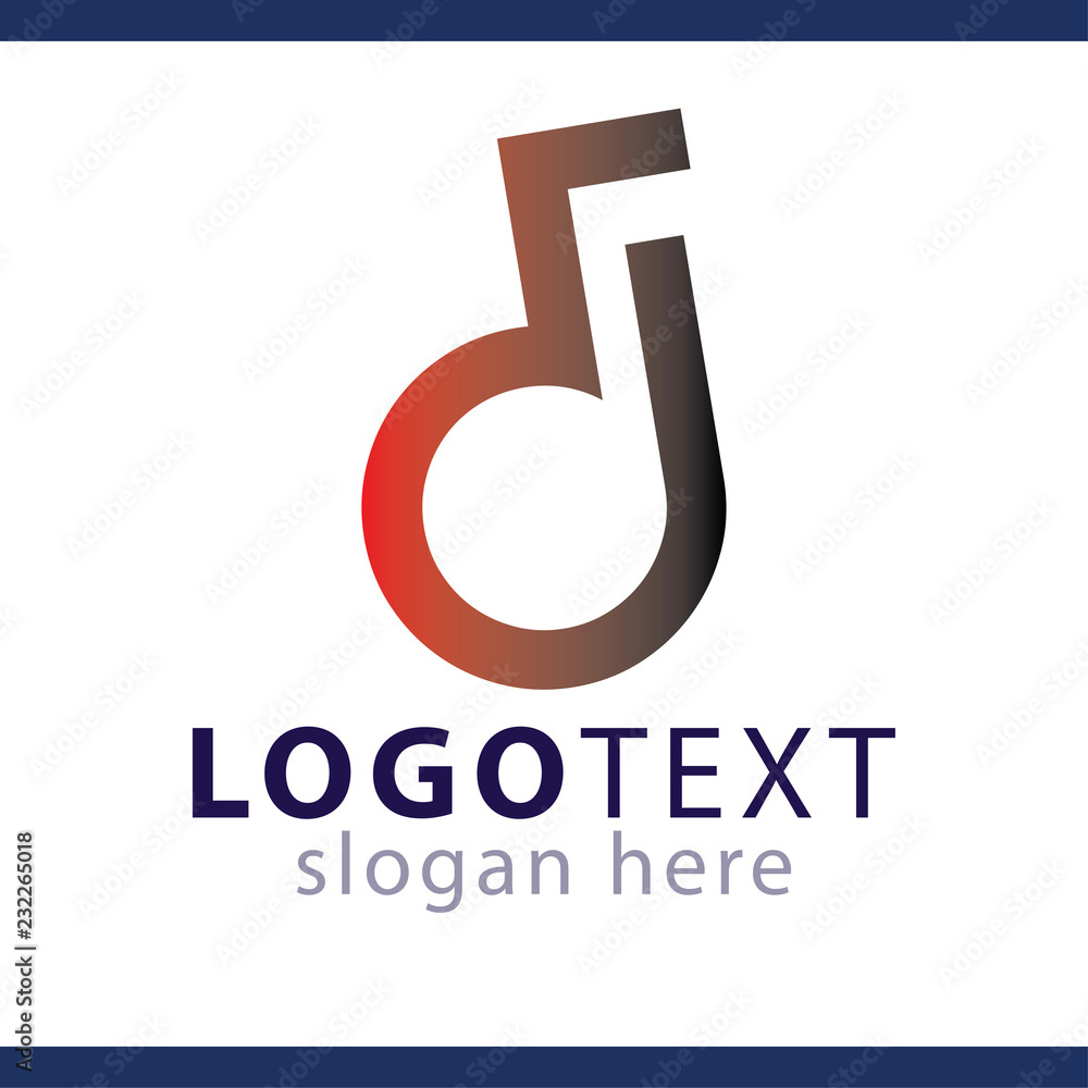 D Letter Logo icon vector template D Letter Logo icon vector template