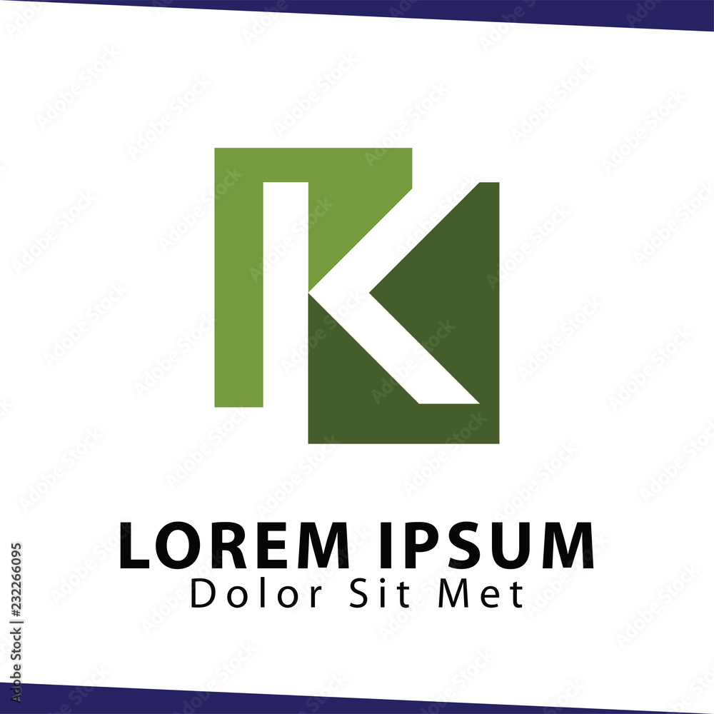 K Letter logo icon vector template K Letter logo icon vector template