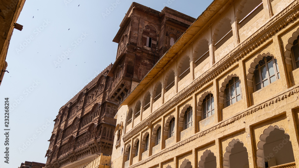 Obraz premium Image Of Mehrangarh Fort, Shot At Jodhpur