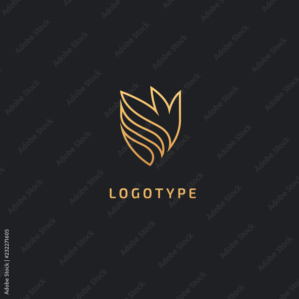 Vector luxury flower logo design. Ornate floral wedding sign. Modern simple premium design vector element. Emblem luxury beauty spa saloon, cosmetics, jewelry, flower shop, restaurant, garden. Vector luxury flower logo design. Ornate floral wedding sign. Modern simple premium design vector element. Emblem luxury beauty spa saloon, cosmetics, jewelry, flower shop, restaurant, garden.