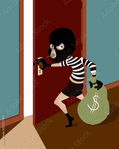 Sneaking thief