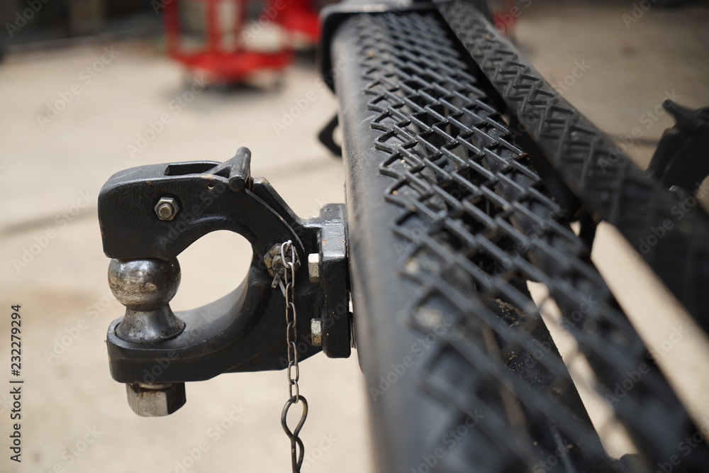 Car's tow bar design Stock Photo Adobe Stock