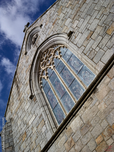 Irish church facade