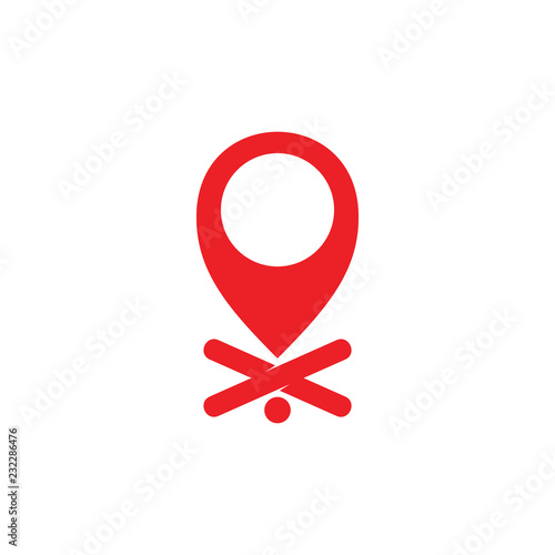 cross point location symbol vector