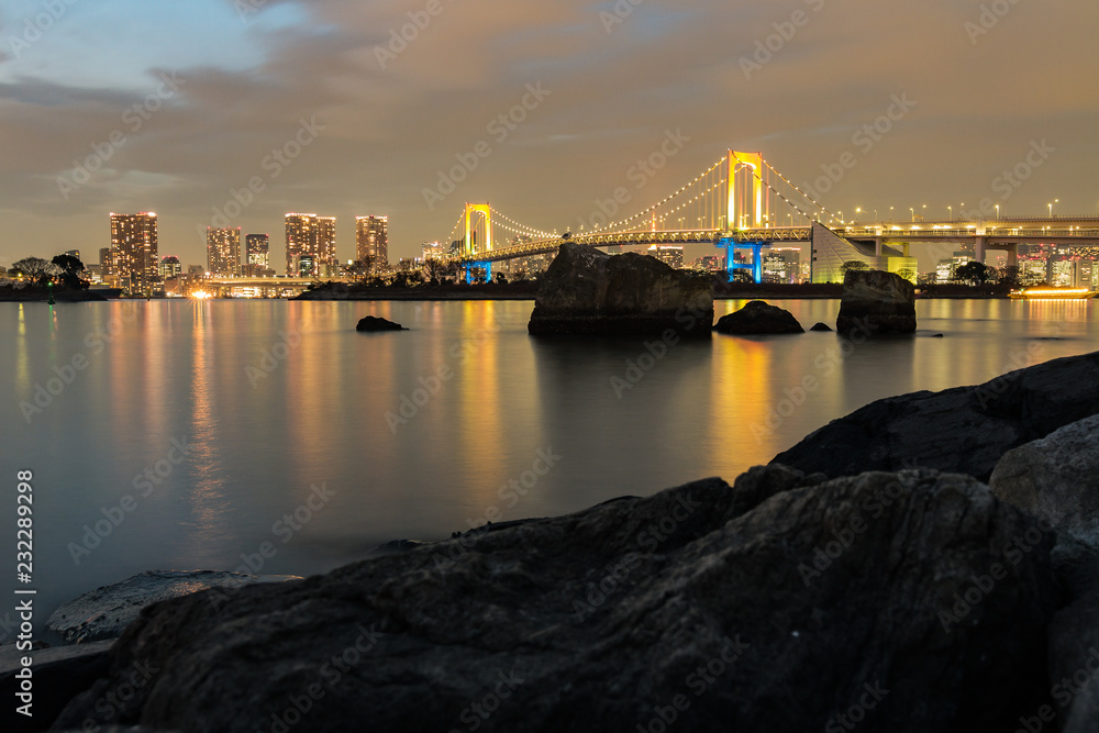 custom made wallpaper toronto digitalRainbow Bridge depuis Odaïba