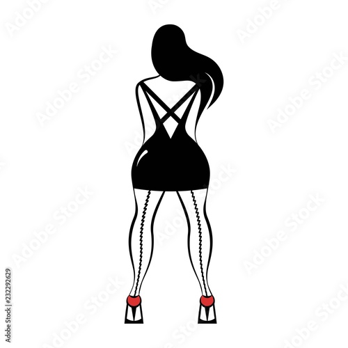 woman from behind