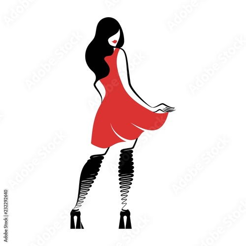 woman from behind