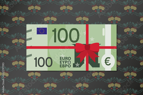 100 Euro - Muster mit Glocken