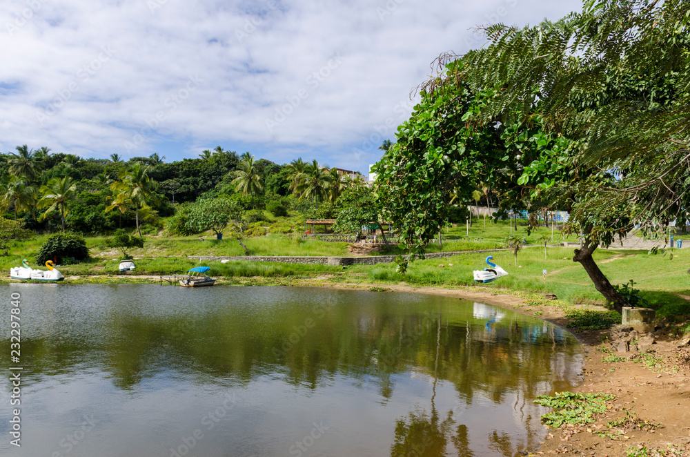 parque pituaçu com um olhar de paz