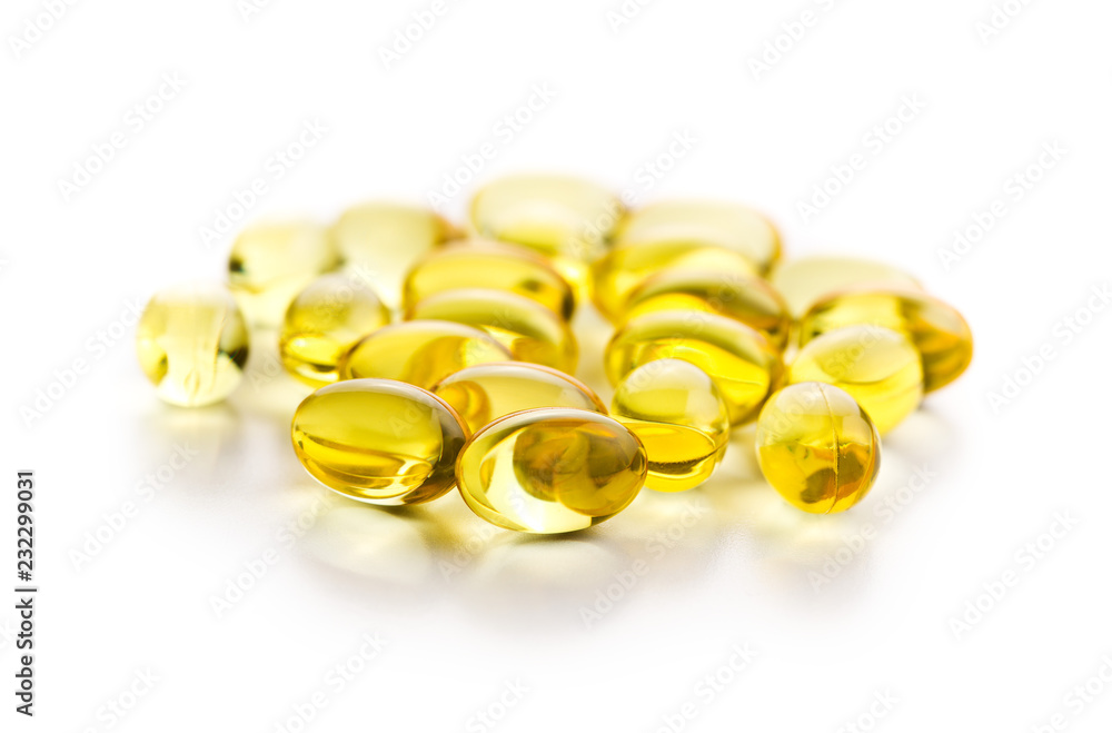 Omega 3 gel capsules. Omega 3 gel capsules.