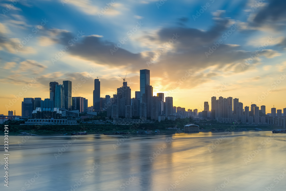 Fototapeta premium cityscape and skyline of chongqing