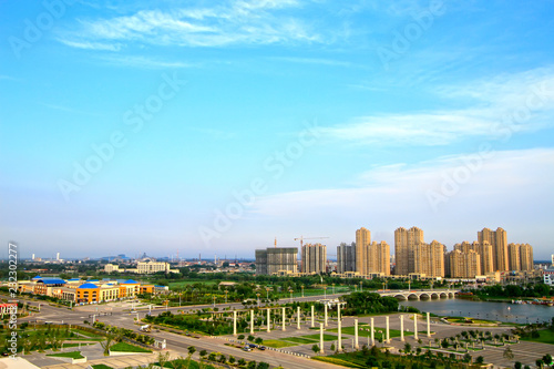 Urban construction scenery  China