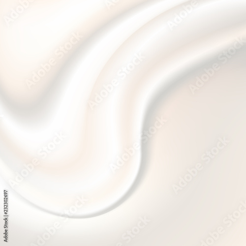milk swirl background vector illustration