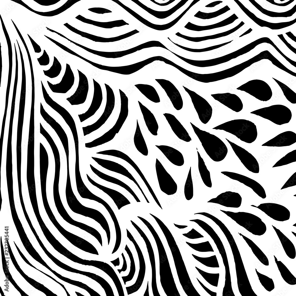 Obraz premium Brush pattern. Grunge background. Vector.