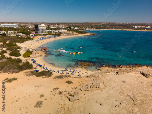 Ayia Napa, Cyprus - View from above on Makronissos Beach Resort © olgavolodina