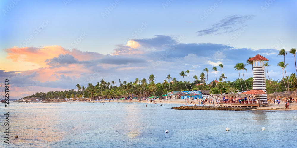 Fototapeta premium Wakacje na Dominikanie