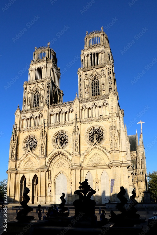 orleans, france, Orléans Cathedral, Roman Catholic church,  Gothic, Joan of Arc., architecture, church, city, religion, old,
