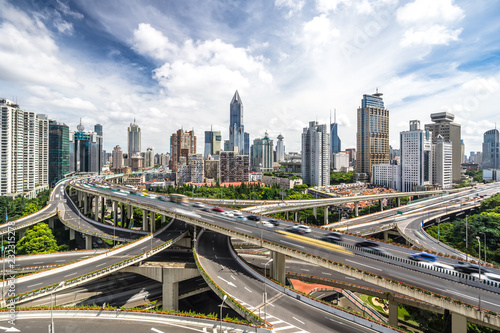 panoramic city skyline