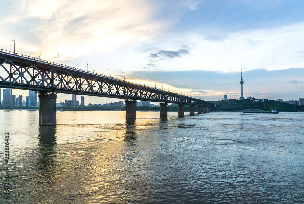 panoramic city skyline