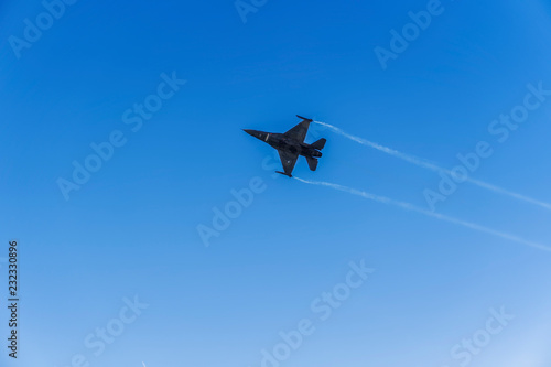 Canvas-taulu Thessaloniki, Greece - October 28 2018: Greek Air Force F-16C Block 52 plus jet