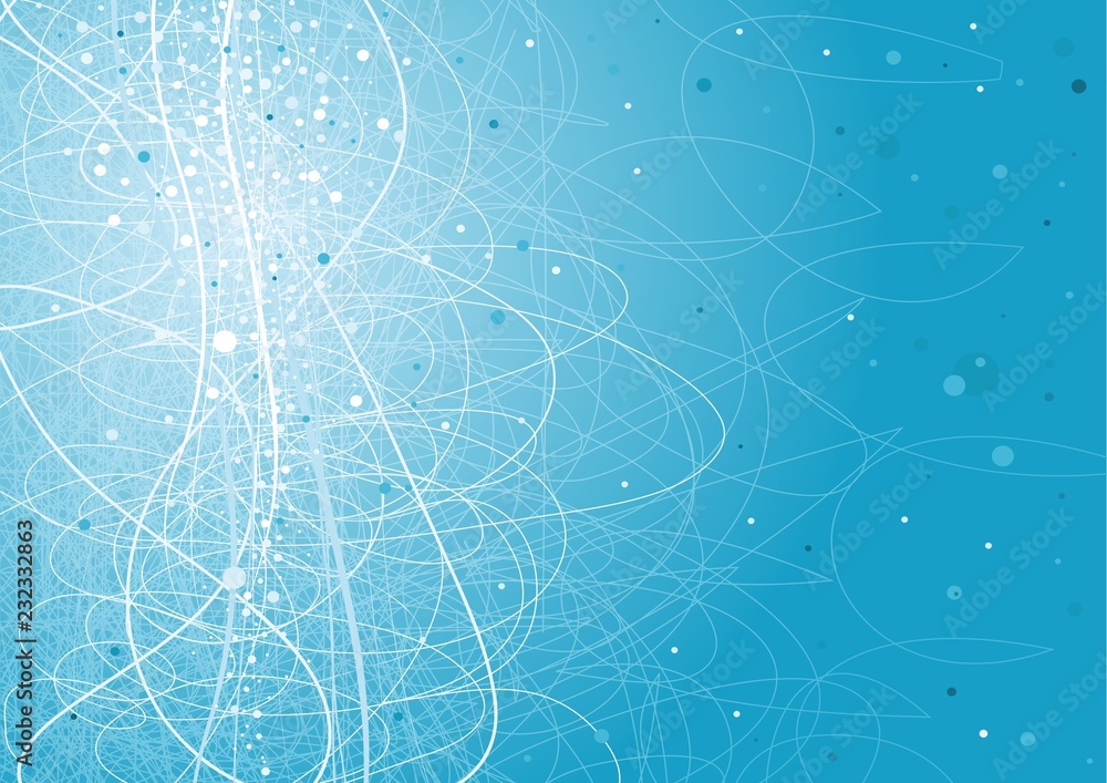 Fondo orbital azul