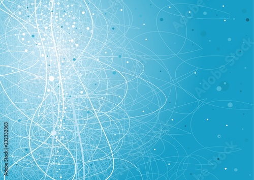 Fondo orbital azul