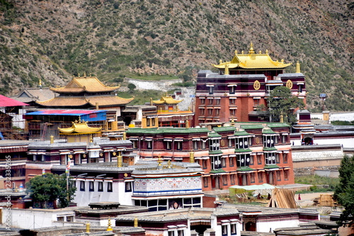 Monasterio Labrang en Xiahe, China