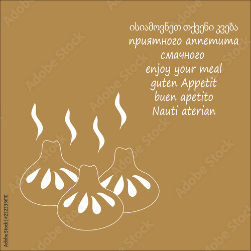 wishing you Bon appetit in several languages