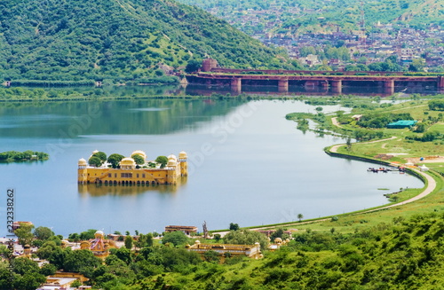 Top View Of Jal Mahal photo
