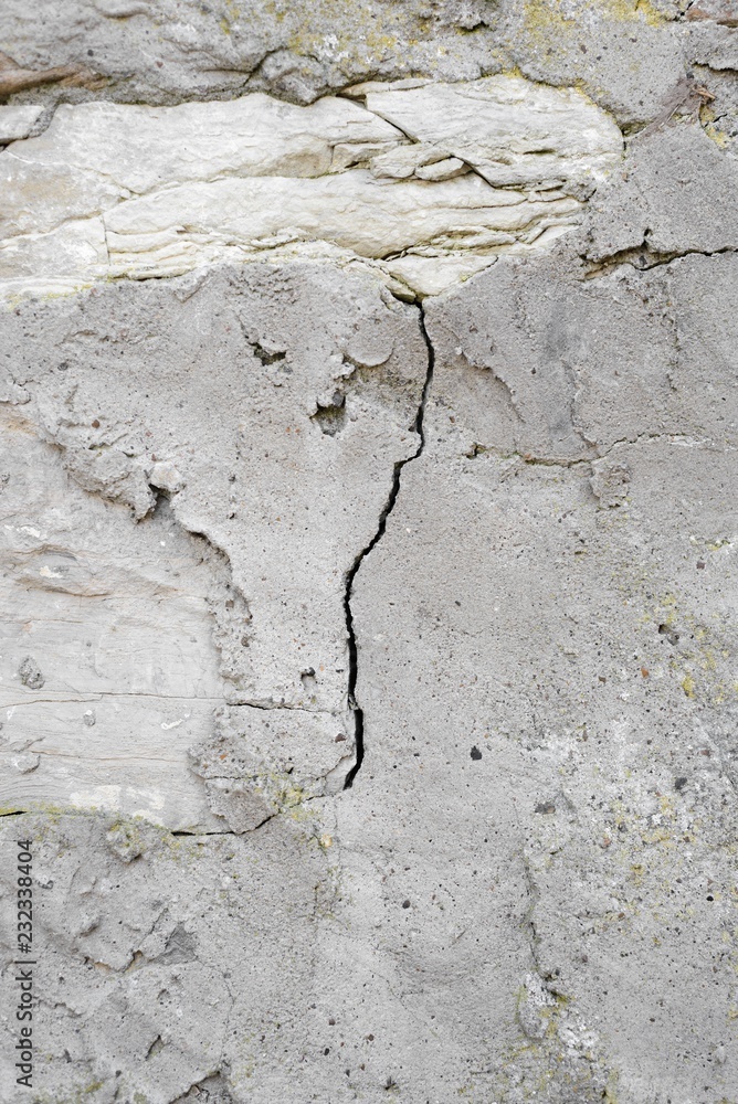 Fototapeta premium old stone texture green in a cage