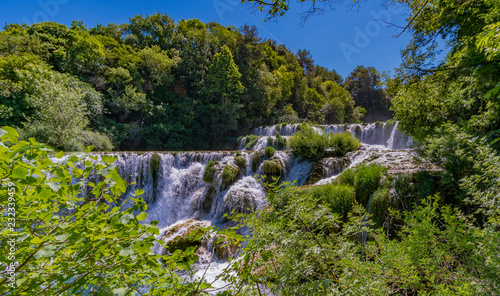 Wasserfall im Krka Nationalpark  Kroatien