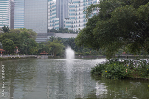 fountain in the park