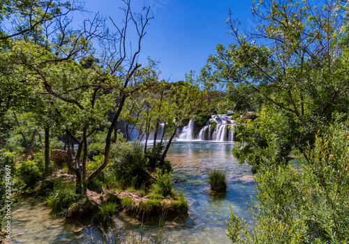 Wasserfall im Krka Nationalpark  Kroatien