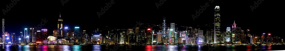Obraz premium Hong Kong skyline