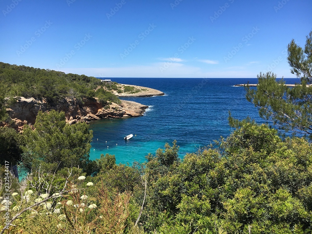 Fototapeta premium Bucht in Portinatx, Ibiza