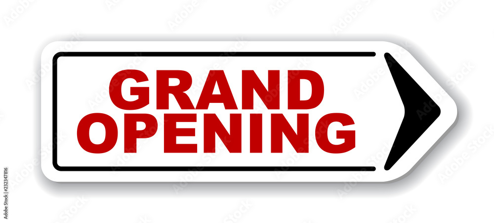 red vector banner grand opening red vector banner grand opening