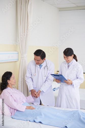 Assisting patient