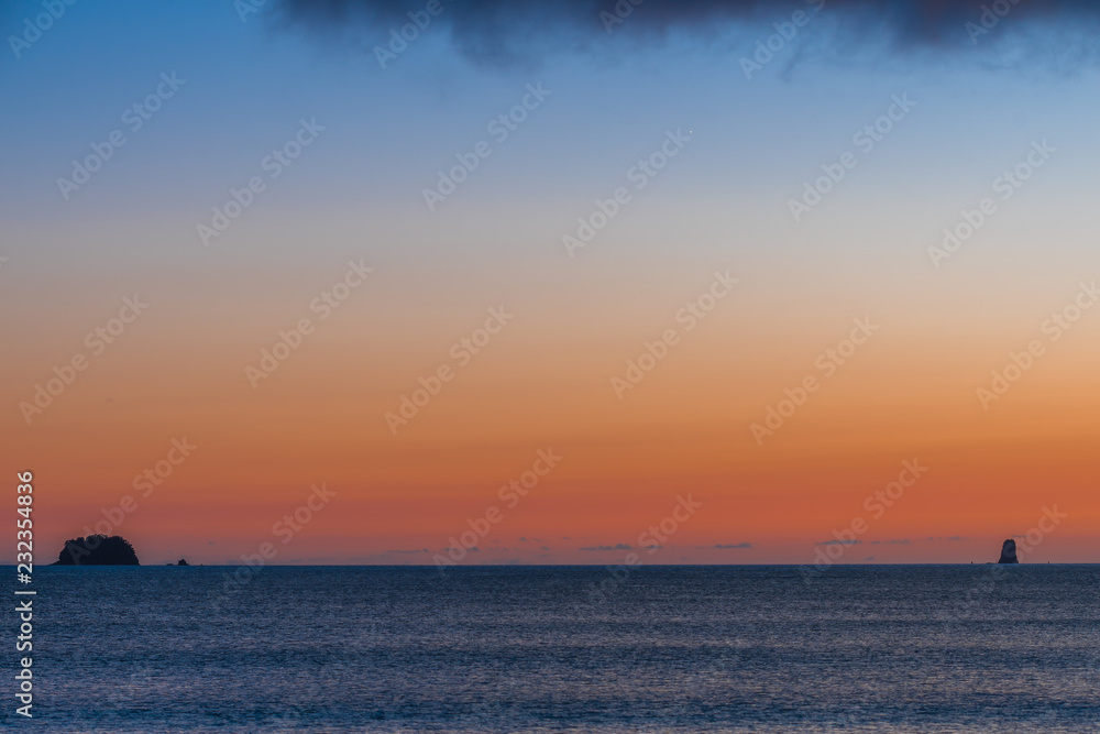 A tiny island on the horizon A tiny island on the horizon