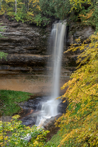 Munising Falls in Autumn
