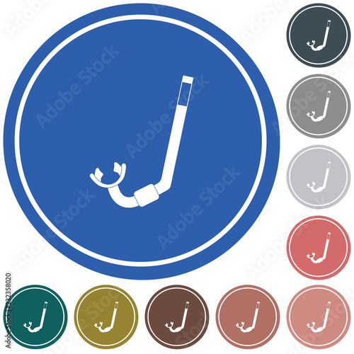 Diving Snorkel Icon