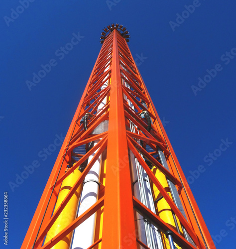 Slika na platnu Free fall tower.