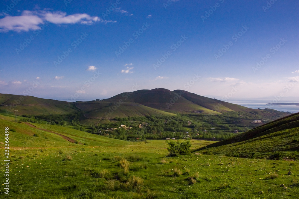 Naklejka premium Landscape of mountain,