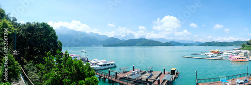 View of Sun Moon Lake in Taiwan