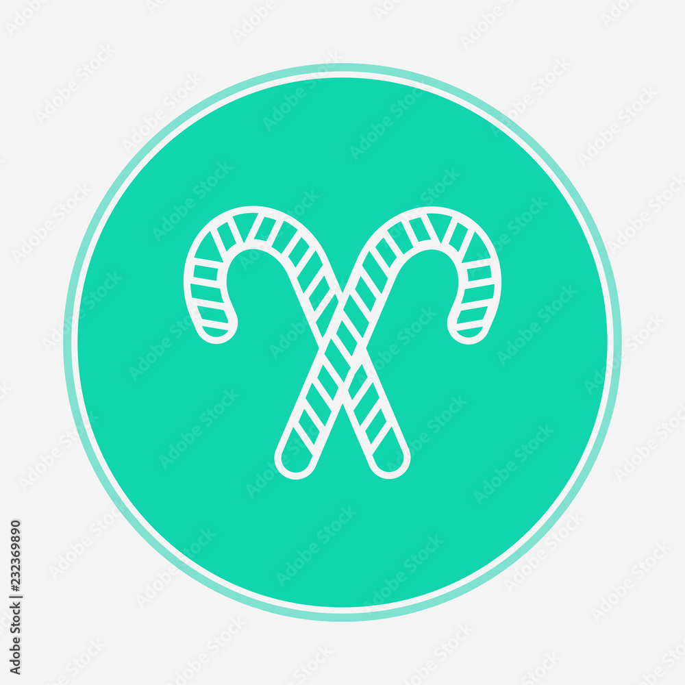 Candy vector icon sign symbol