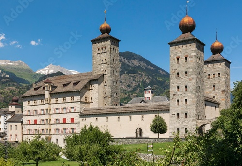 Stockalper Palace (Stockalperpalast), Brig, Brig-Glis, Valais, Switzerland, Europe photo