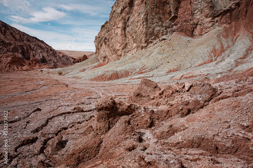 Arid landscape, near Caspana, San Pedro de Atacama, Chile